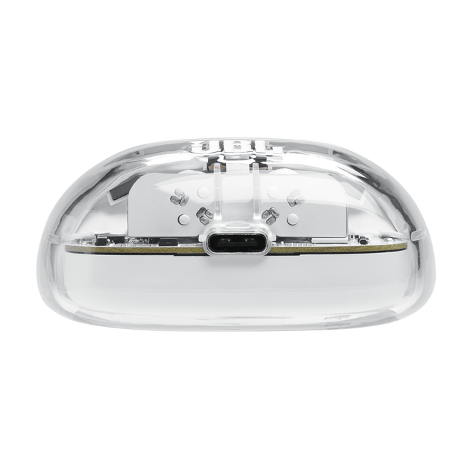 JBL Tune Beam 2 Ghost Edition - Ghost White - True Wireless Noise Cancelling Earbuds - Bottom image number null
